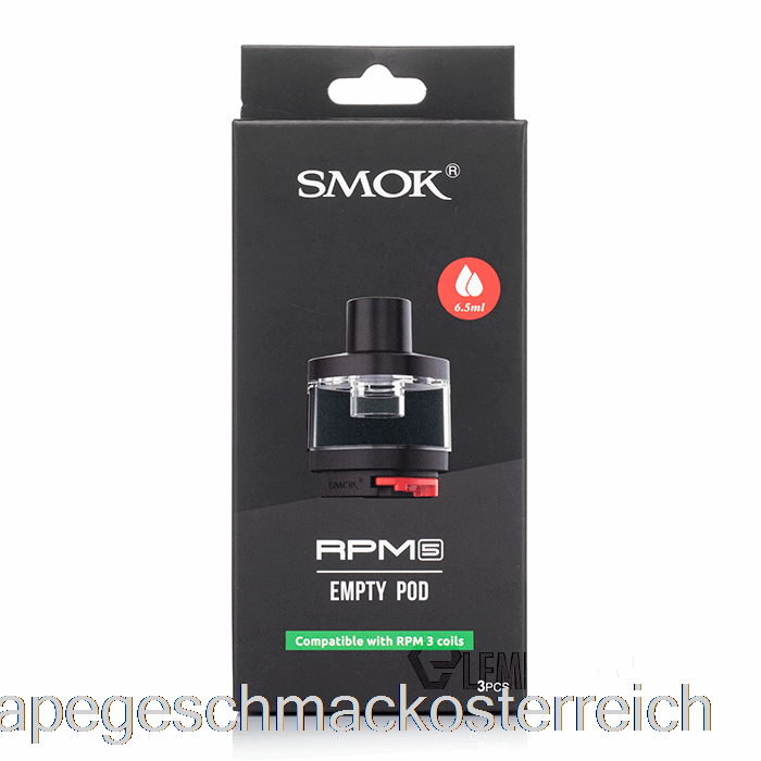 Smok Rpm 5 Ersatz-Pod 6,5 Ml Rpm 5 Pods Vape-Geschmack